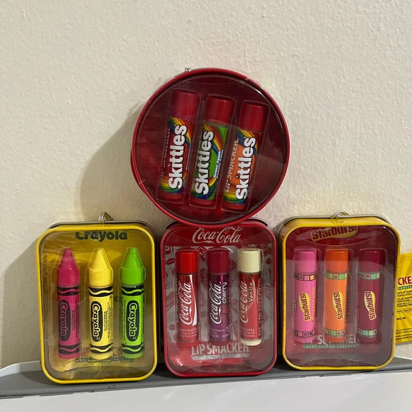 Lip Smacker Other - Lip Smacker Lip Tin Trio Bundle
